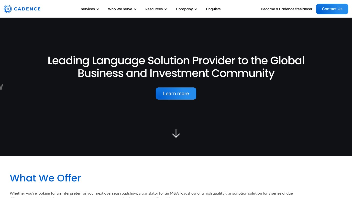 Cadence Translate — Transcription Pipeline & MegaEditor — 3
