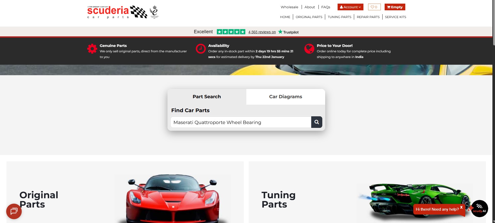 Scuderia Car Parts