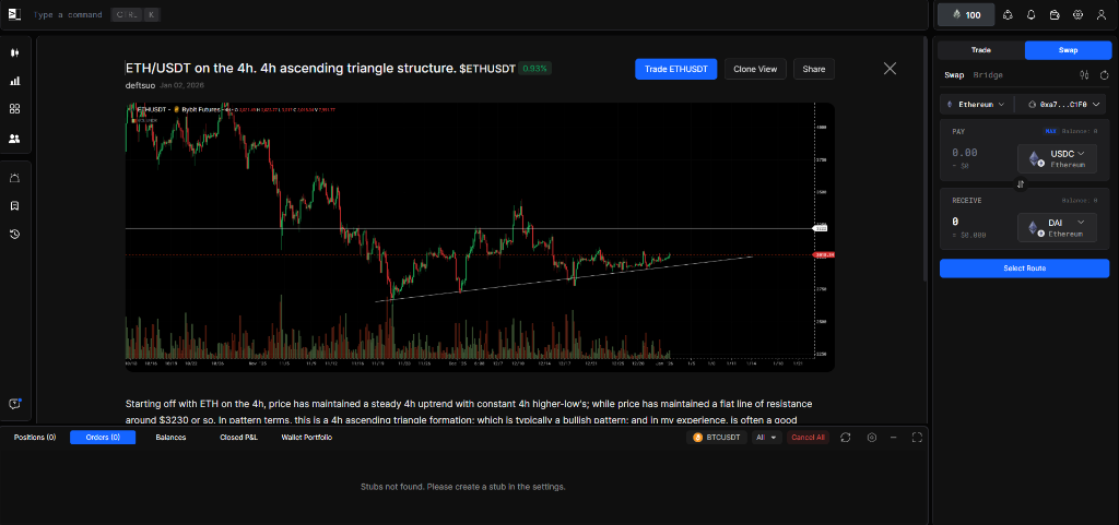 PandaTerminal - Crypto Analysis & Trading Platform — 3